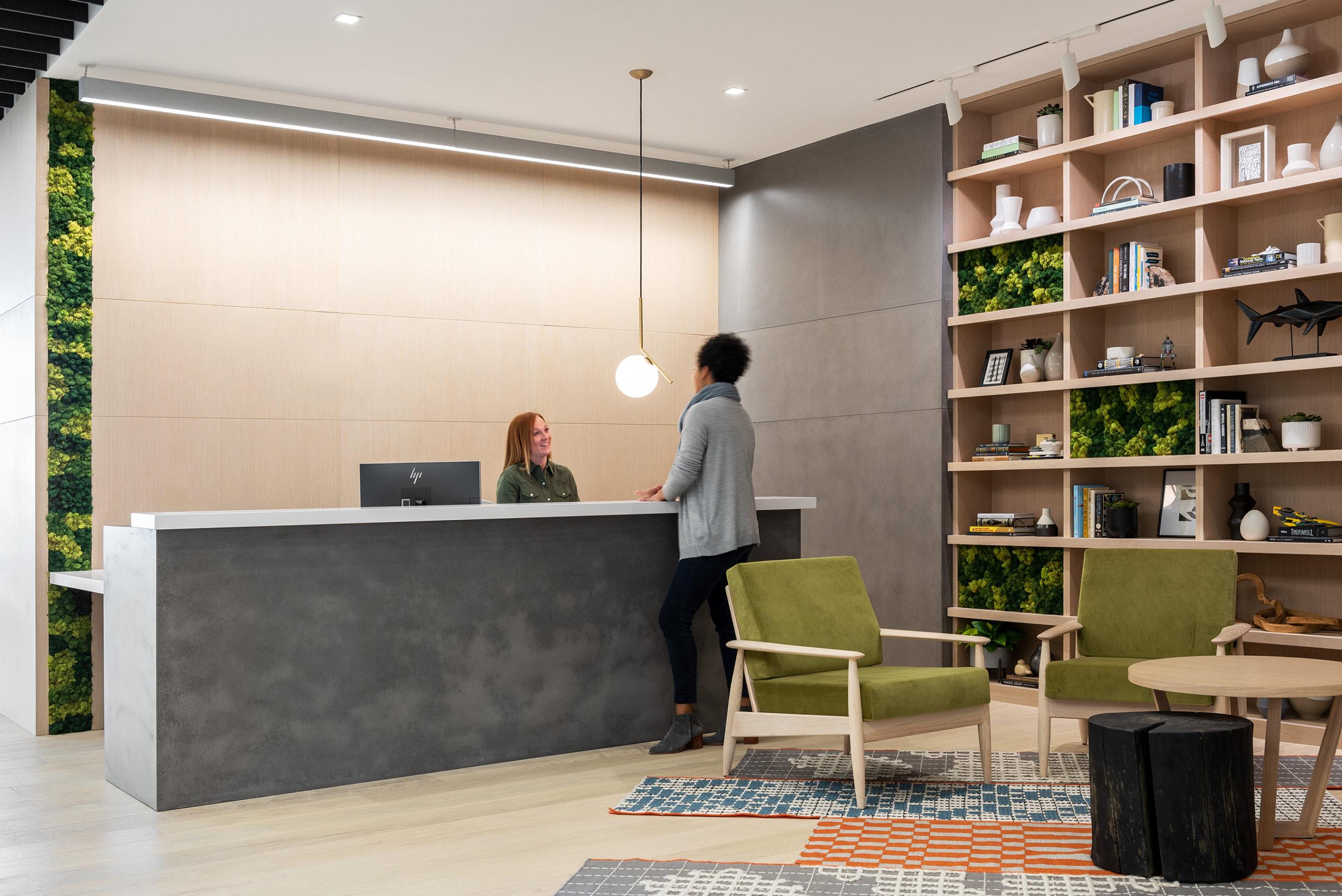 modern lobby